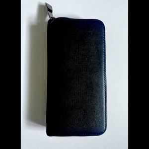 Porsche Design Womens Black Clutch Purse